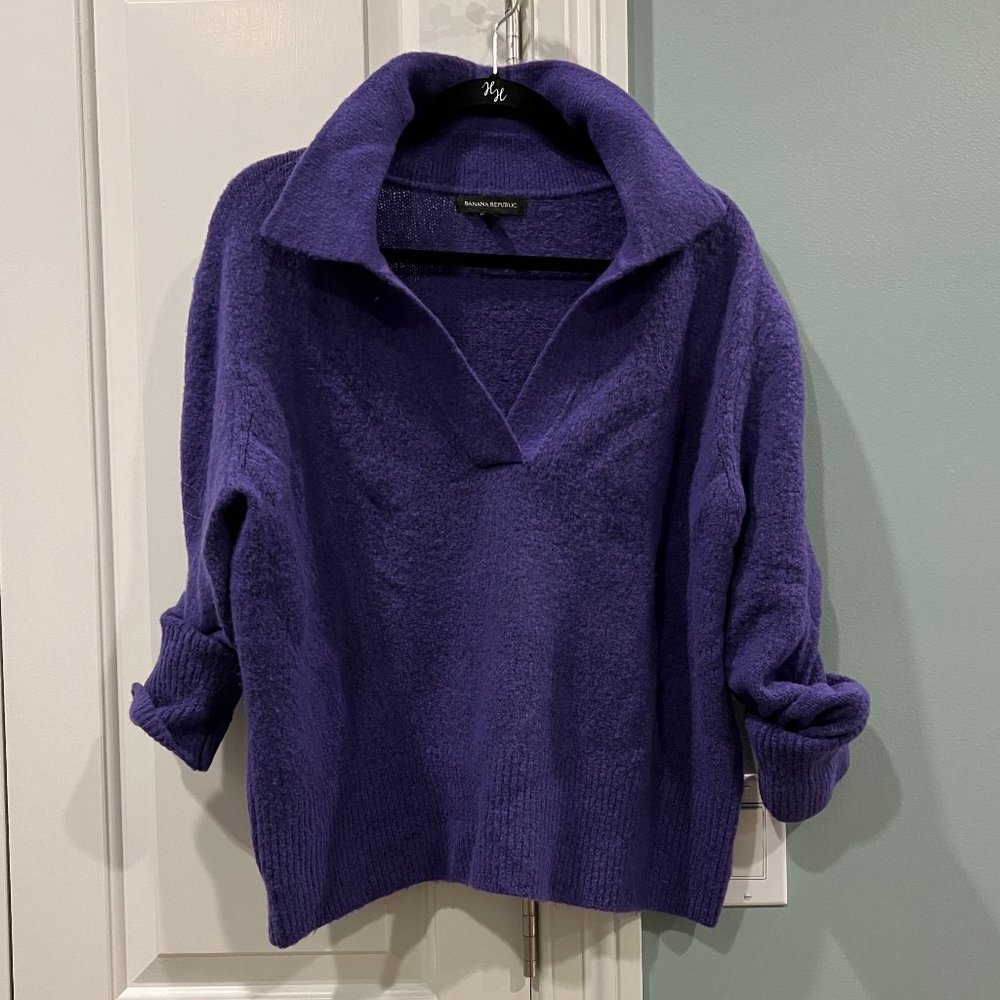 Banana Republic Super Snuggly Collared Sweater